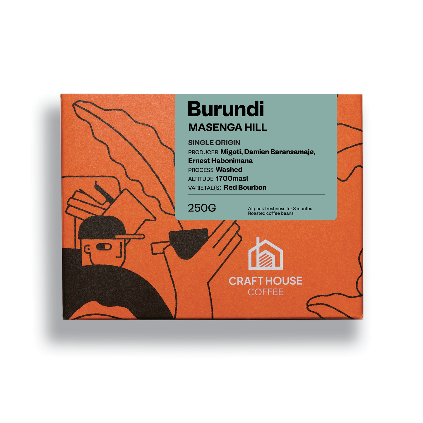 Burundi Masenga Hills - Craft House Coffee