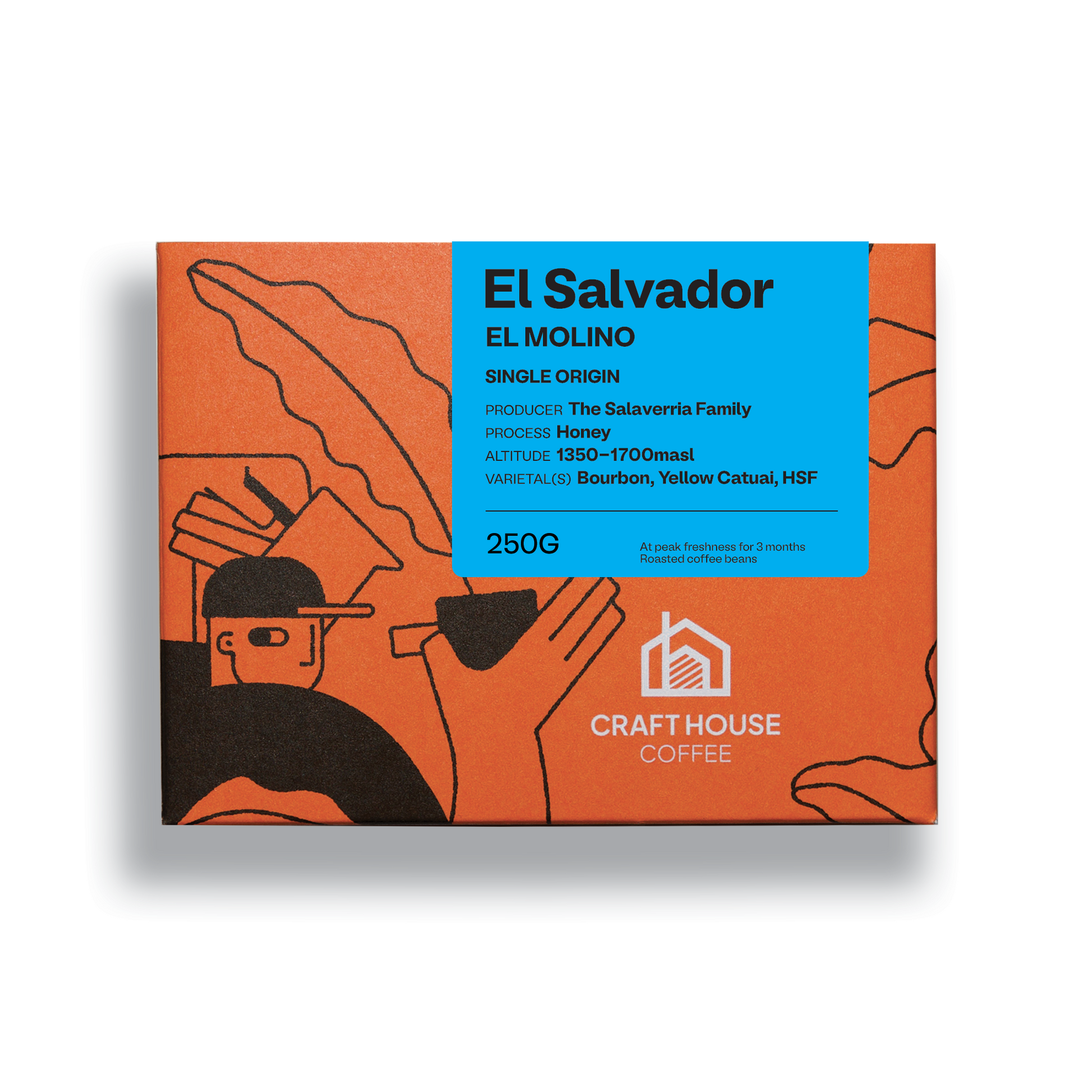 El Salvador El Molino - Craft House Coffee