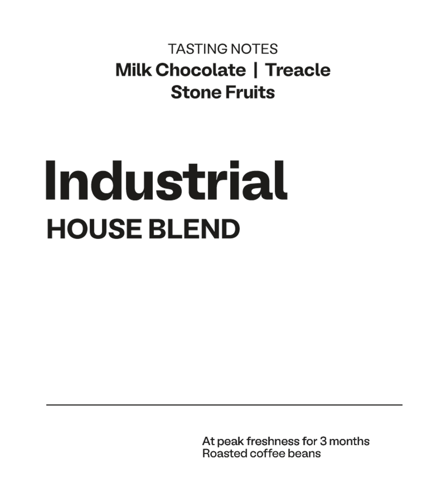 Industrial House Blend - Craft House Coffee