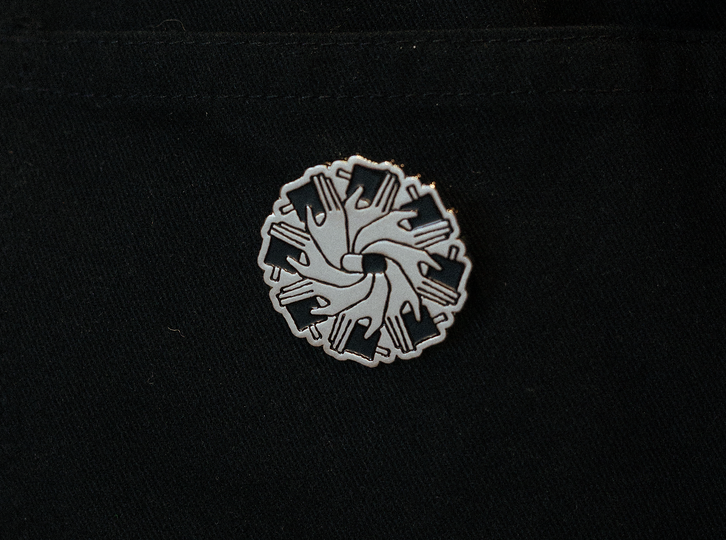 Kaleidoscopic House Pins - Craft House Coffee