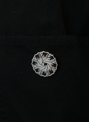 Kaleidoscopic House Pins