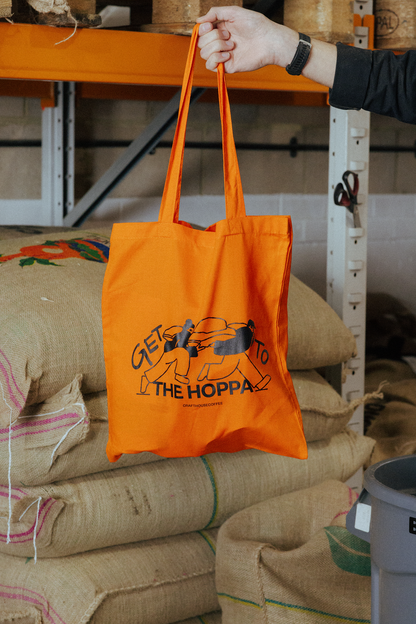 'Get To The Hoppa' Tote Bag - Craft House Coffee